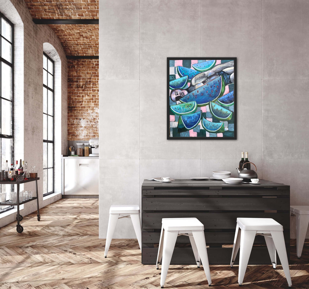 Dreaming of blue sandias