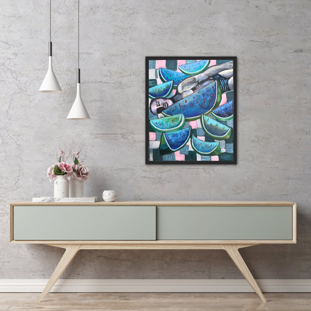 Dreaming of blue sandias