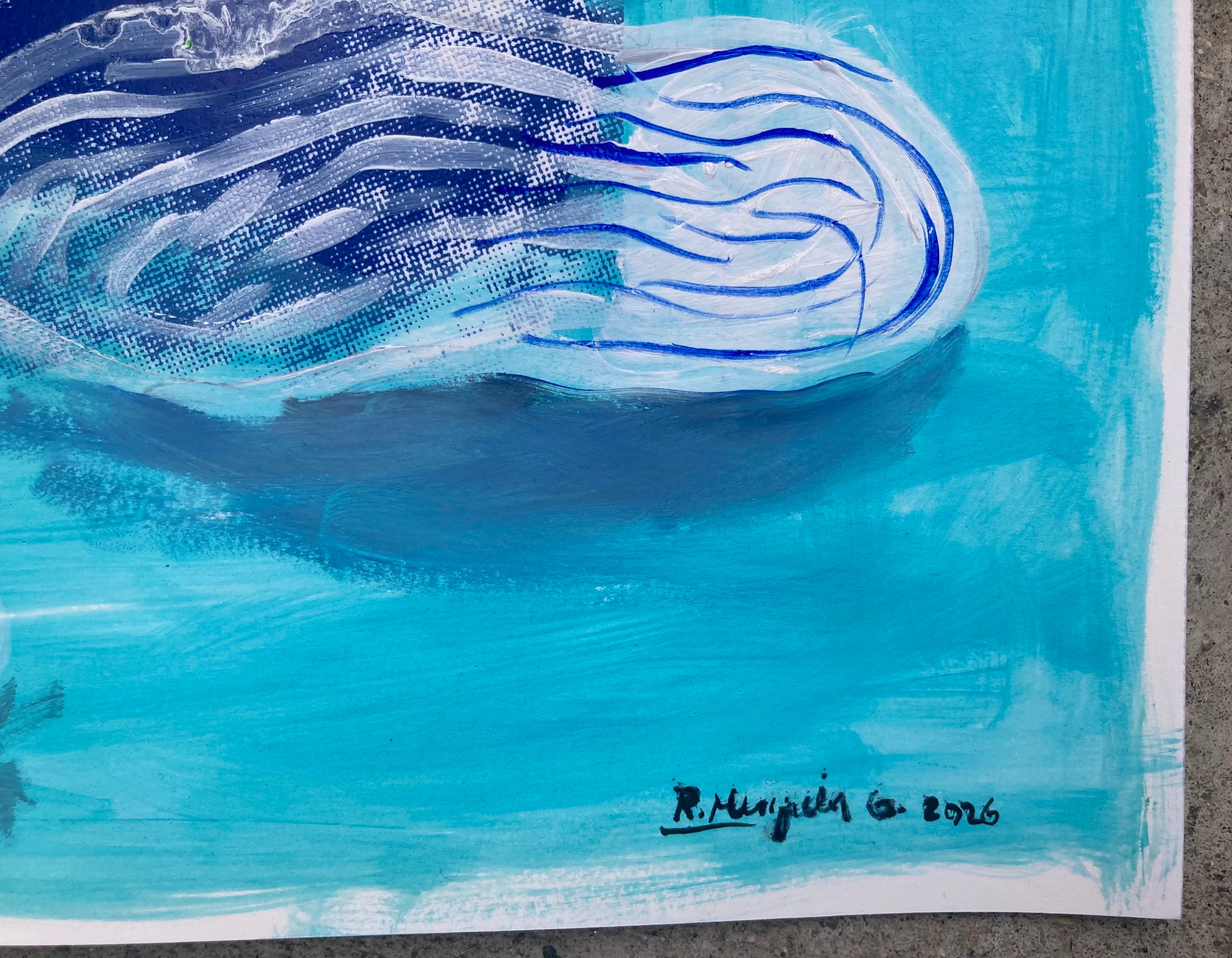 Flying in to the clouds