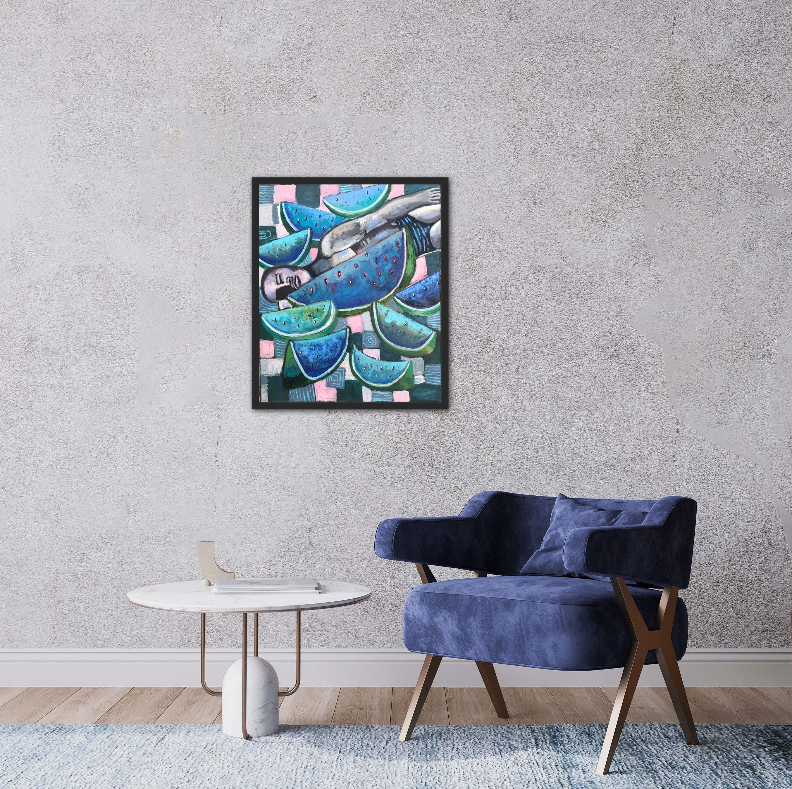 Dreaming of blue sandias